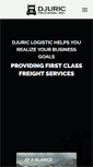 Mobile Screenshot of djurictrucking.com